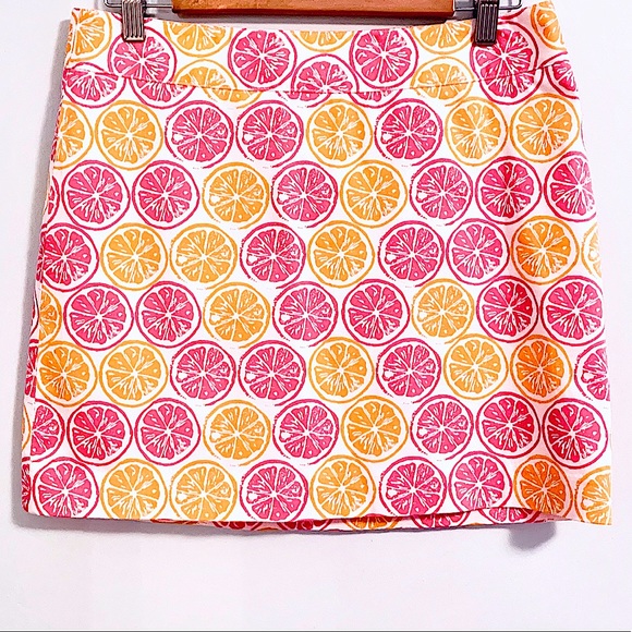 Lilly Pulitzer Dresses & Skirts - NWT Lilly Pulitzer Citrus Print Skirt